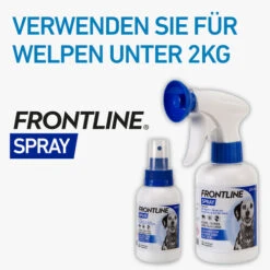 Frontline Spray Gegen Zecken Und Flöhe Für Hunde Und Katzen -Tierbedarf Geschäft frontline spray 208223 0500 none
