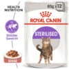Royal Canin Sterilised In Gravy - Katzenfutter -Tierbedarf Geschäft royal canin sterilised in gravy kattenvoer 128066 0500 none