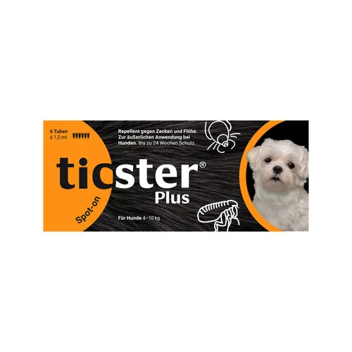 Ticster Plus Spot-on Hund 4-10 Kg 3 Ticster Plus Spot-on Hund 4-10 Kg
